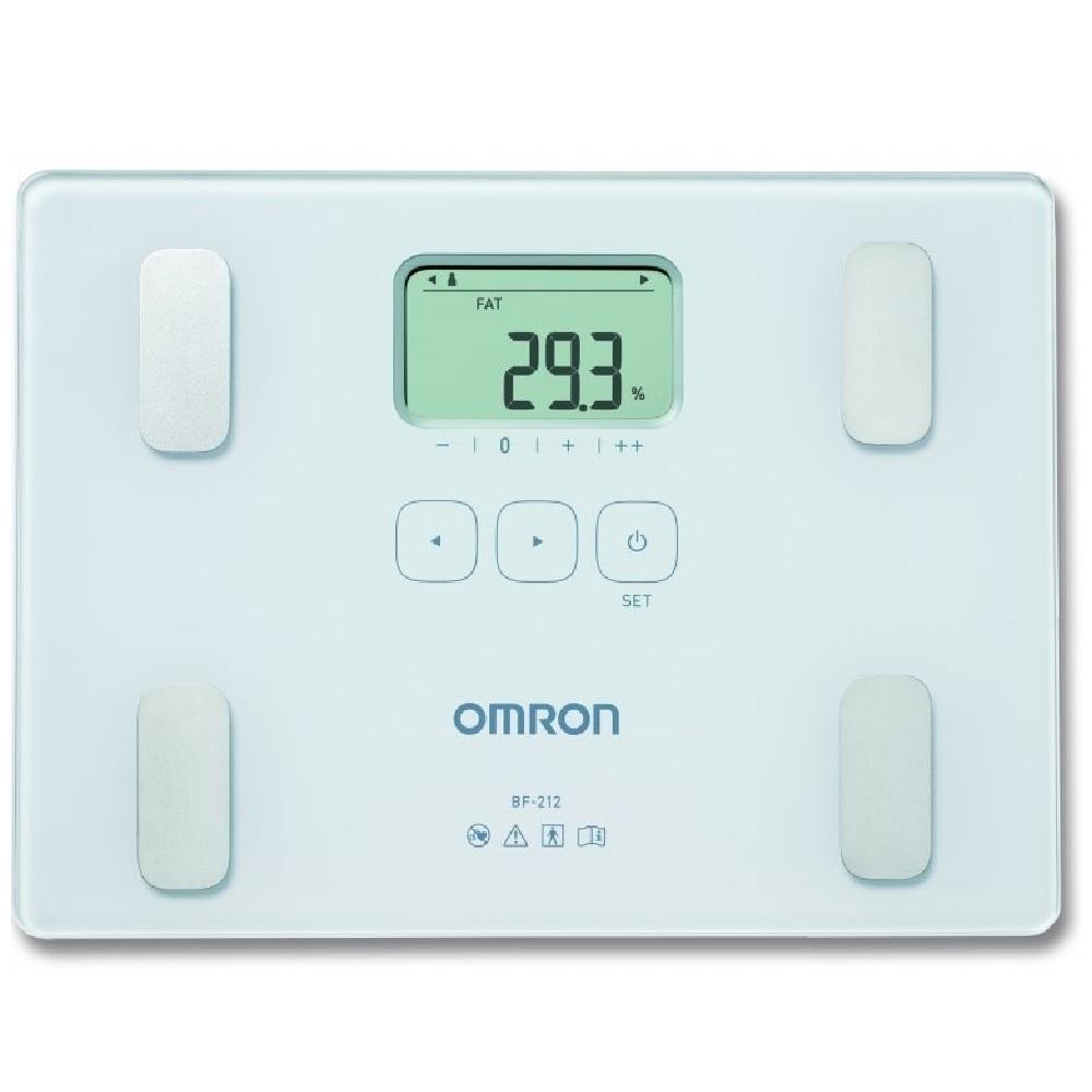 Bio-impedancemetry body composition analyzer - BF212 - Omron Healthcare  Europe - for fat mass measurement / with digital display / platform