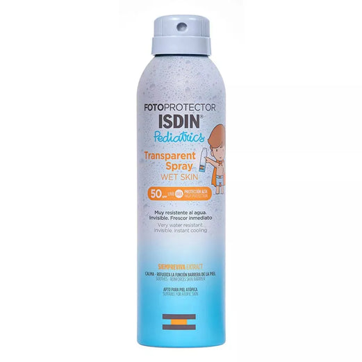 ISDIN FOTOPROTECTOR SPF50 PEDIATRICS TRANSPARENT SPRAY WET SKIN 250ML