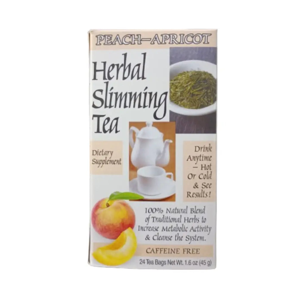 21ST CENTURY HERBAL SLIMMING TEA BAG PEACH-APRICOT 24s