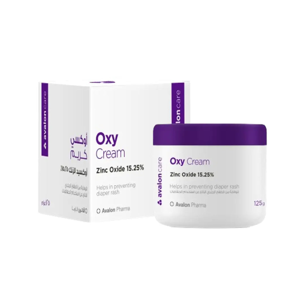 AVALON Oxy Cream Zinc Oxide 15.25% 125g