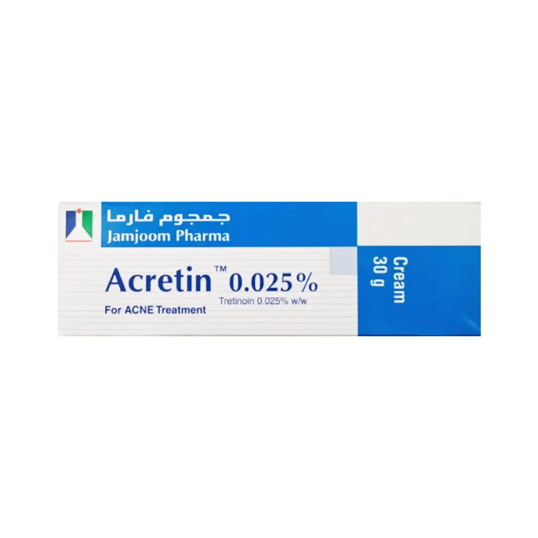 Acretin 0.025% Cream 30g