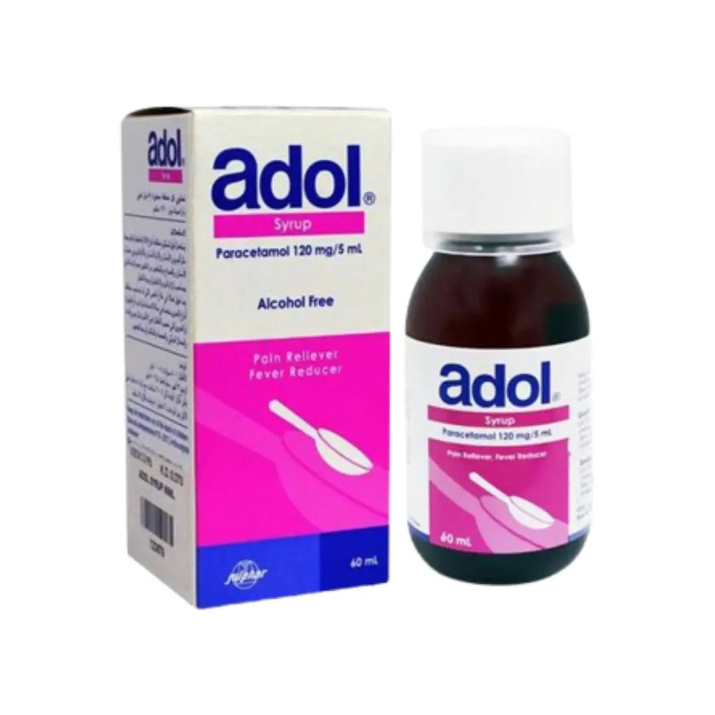 Adol Paracetamol 120mg/5ml Syrup 100ML