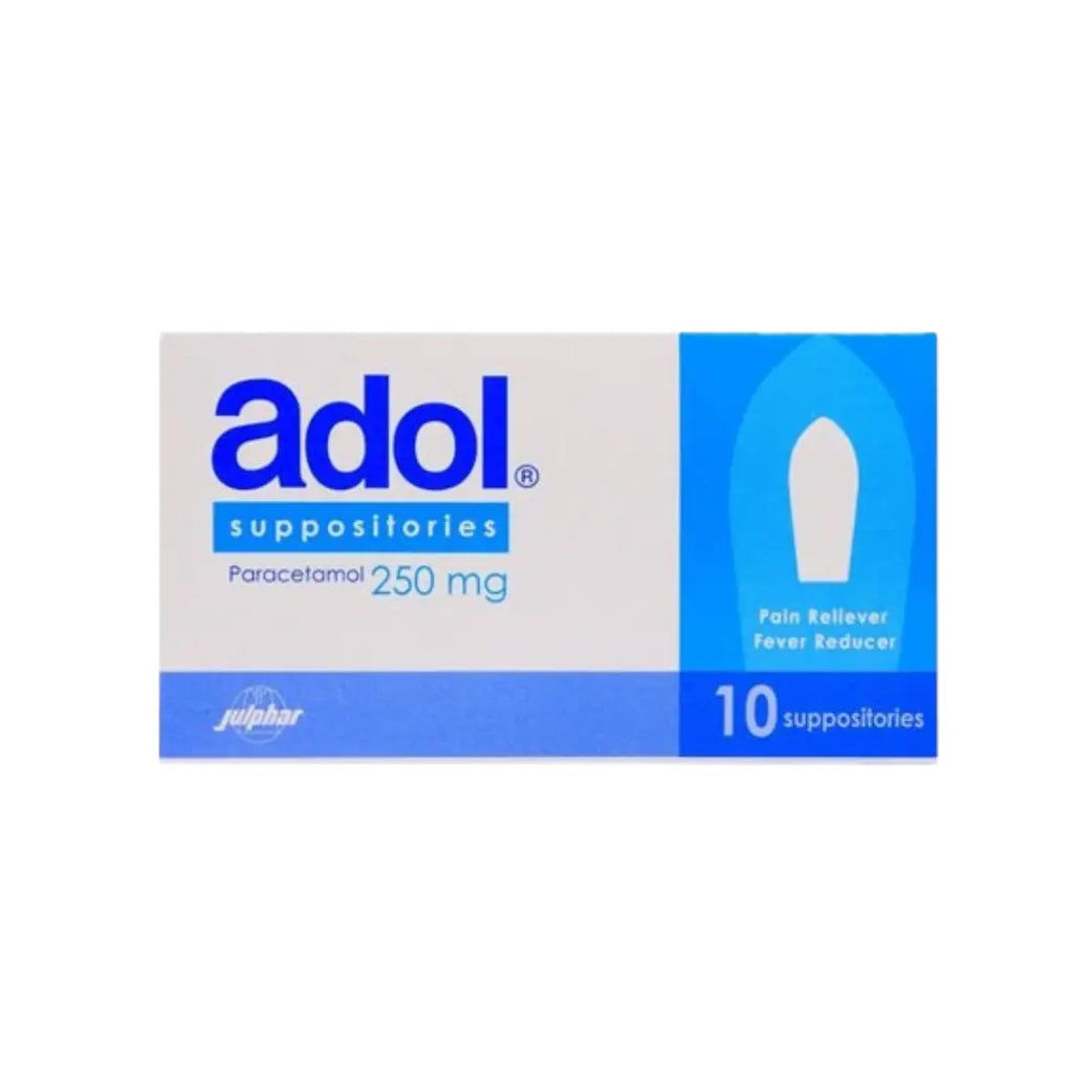 Adol 250MG Suppository 10s