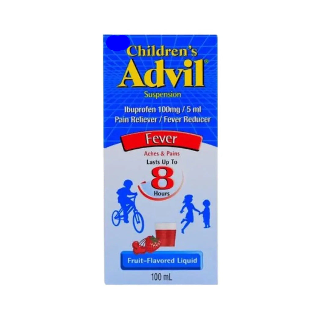 Advil Children's Suspension 100ML - Fruit Flavored Liquid