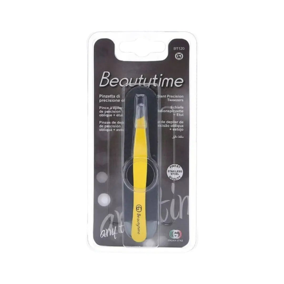 ملقط BEAUTYTIME Slant Precision Tweezers BT 120