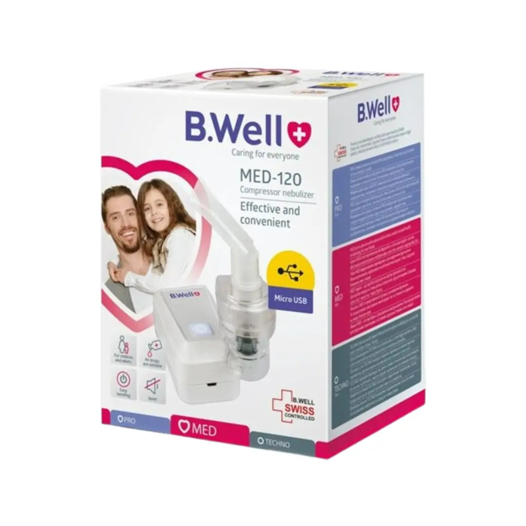 B WELL Compressor Nebulizer Med-120