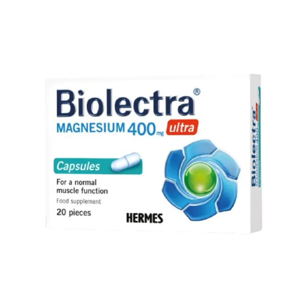 Biolectra Magnesium 400mg Ultra Cap 20s