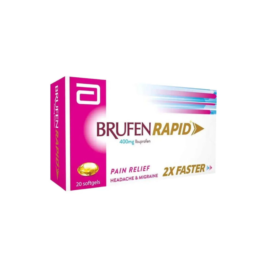 Brufen Rapid 400MG Softgel 20s