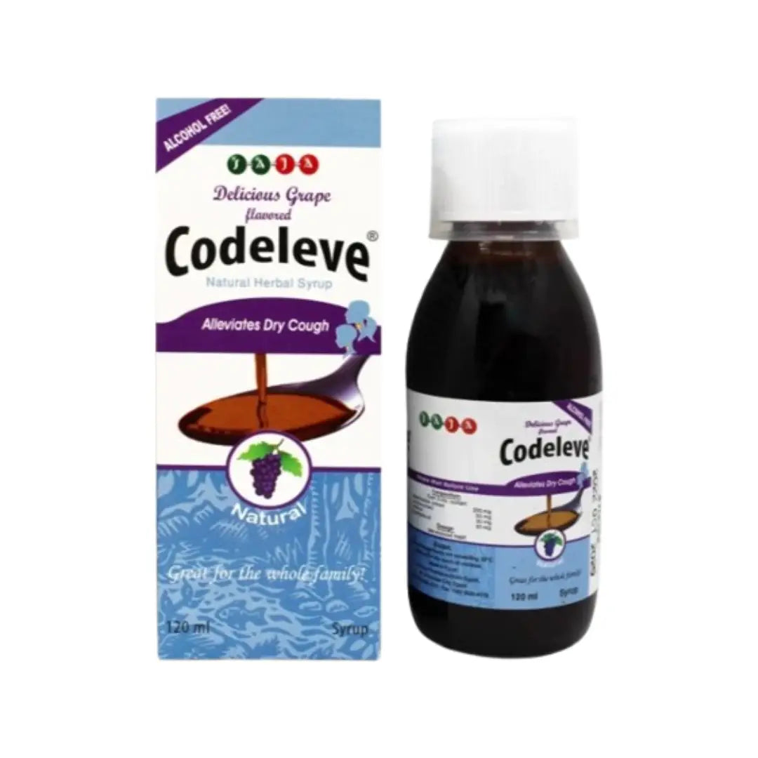 Codeleve Cough Syrup Grape Flavor 120ML