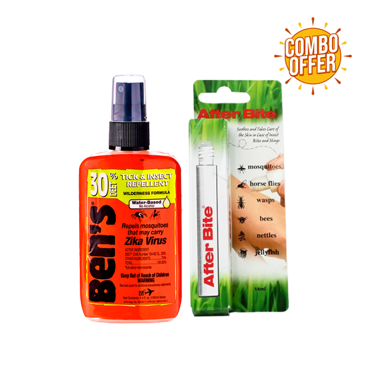 Bens Tick & Insect Repellent Deet 100 Spray 37ml + After Bite