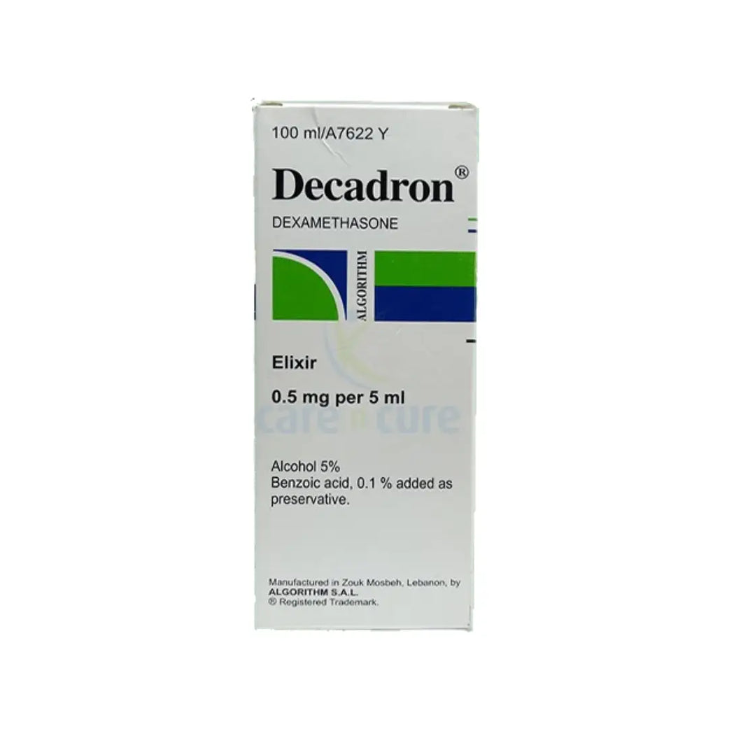 Decadron Dexamethasone Elixir 100ML