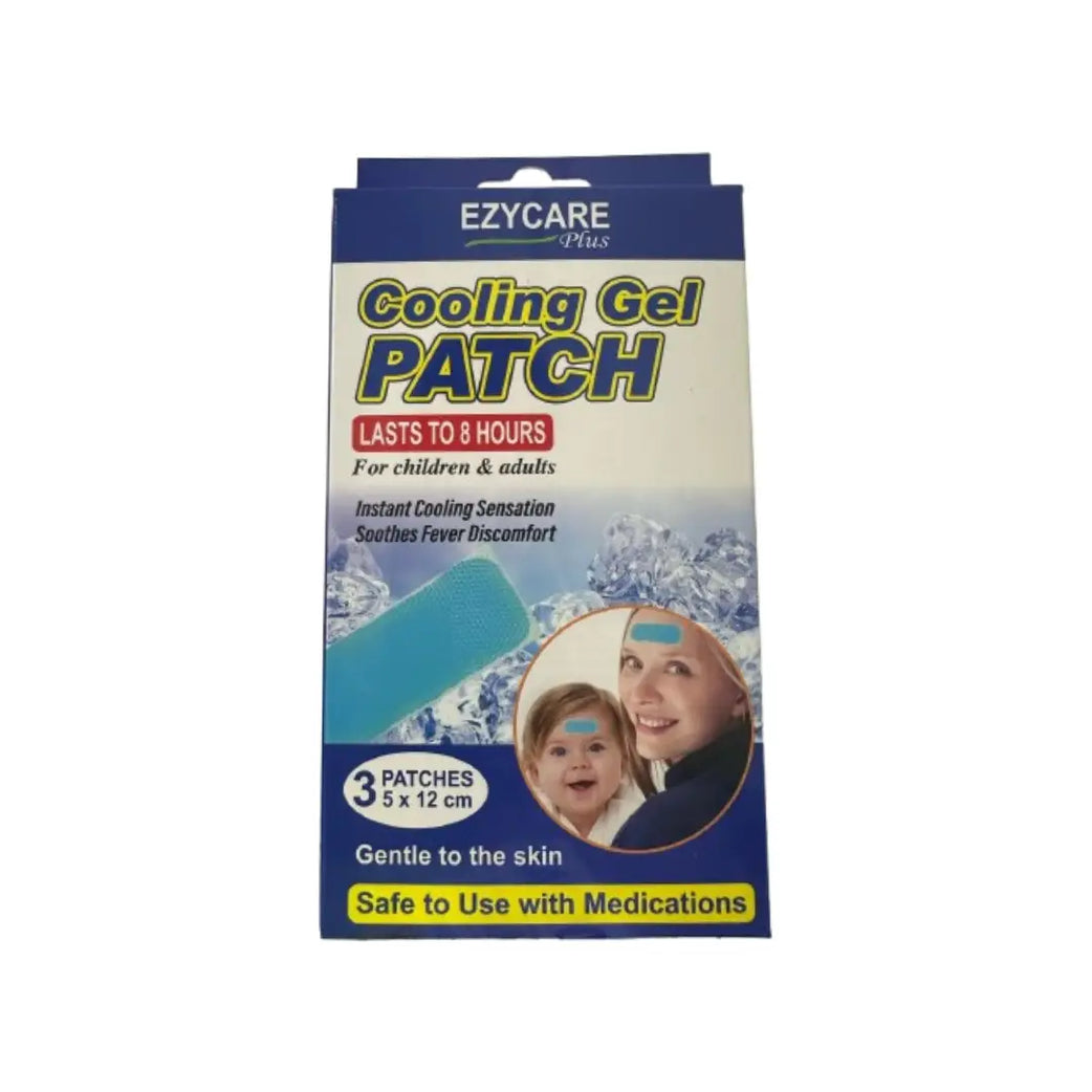 Ezycare Plus Cooling Gel Patch 3s