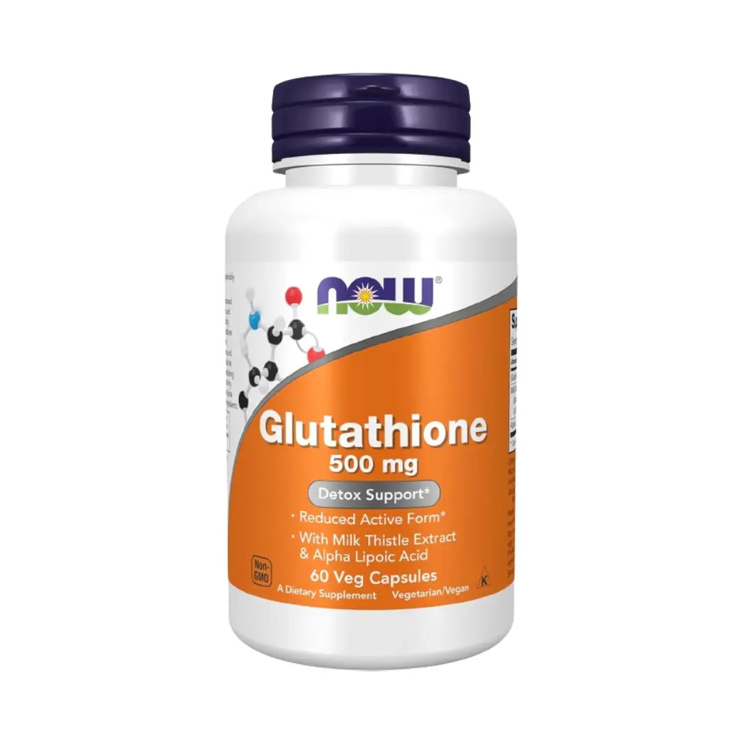 NOW Glutathione 500mg Veg Cap 60s