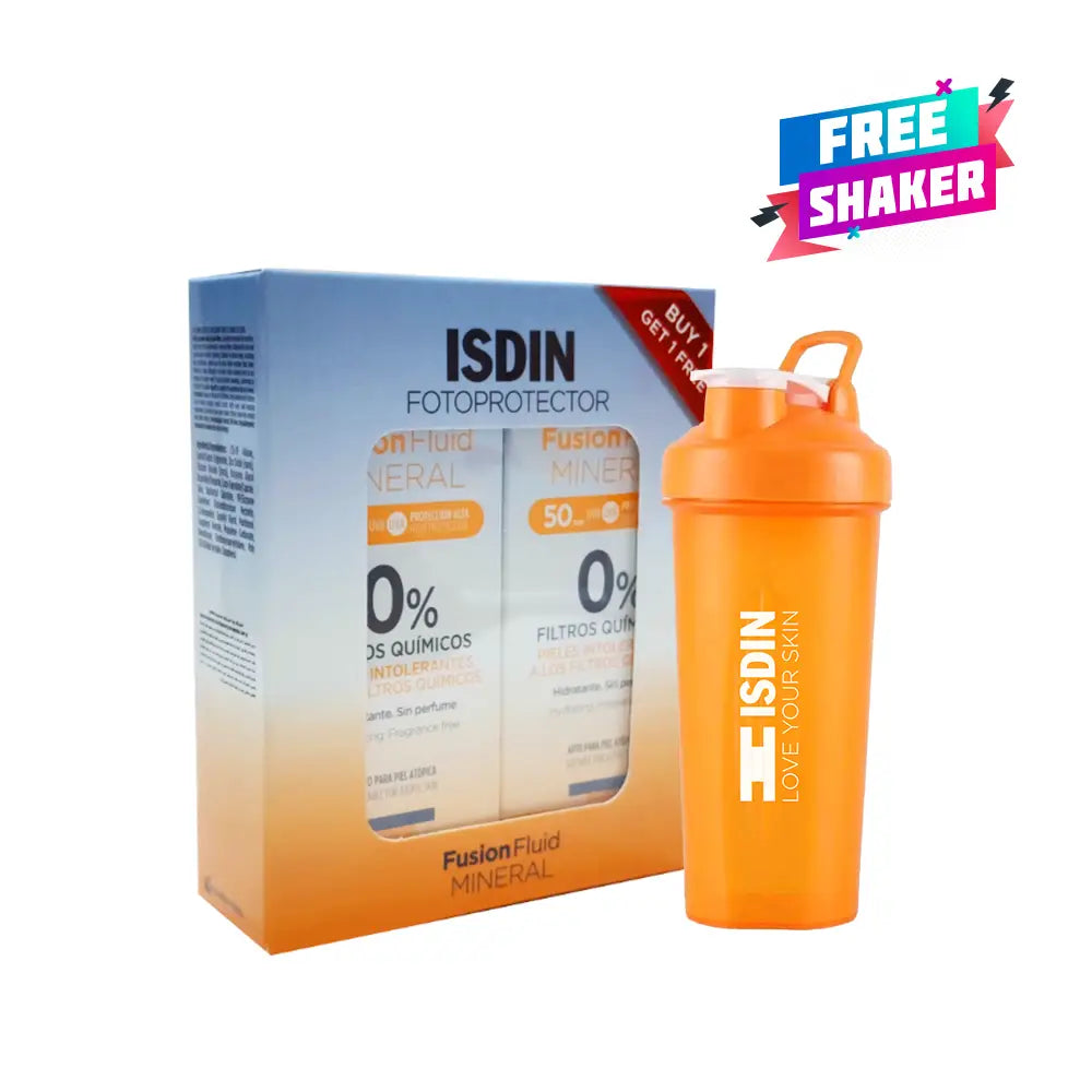 ISDIN Fotoprotector SPF50 Fusion Fluid Mineral 50ml 1+1 Offer Pack