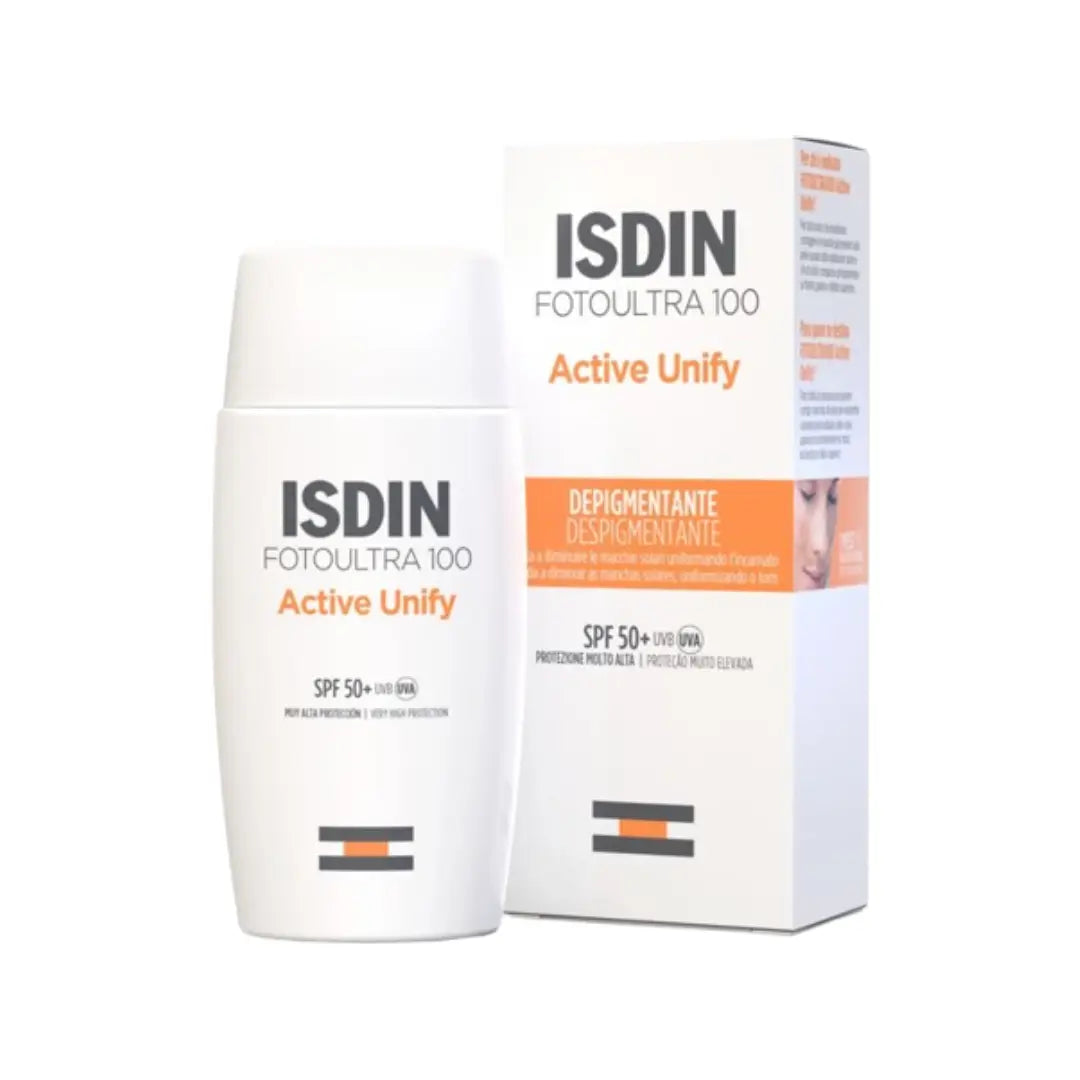 سائل ايسدين فوتولترا 100 SPF50+ ACTIVE UNIFY FUSION 50ML