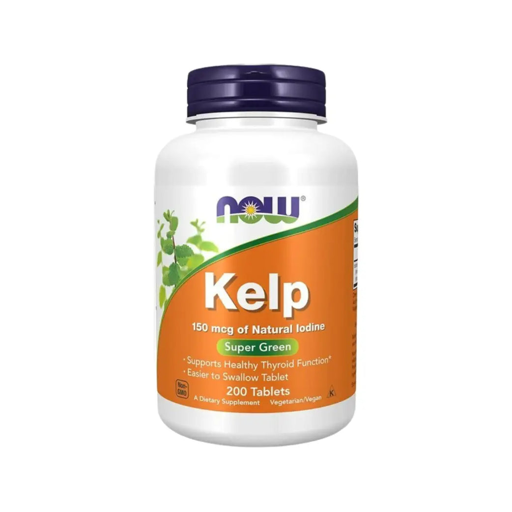 NOW Kelp 150mcg Super Green Tab 200s