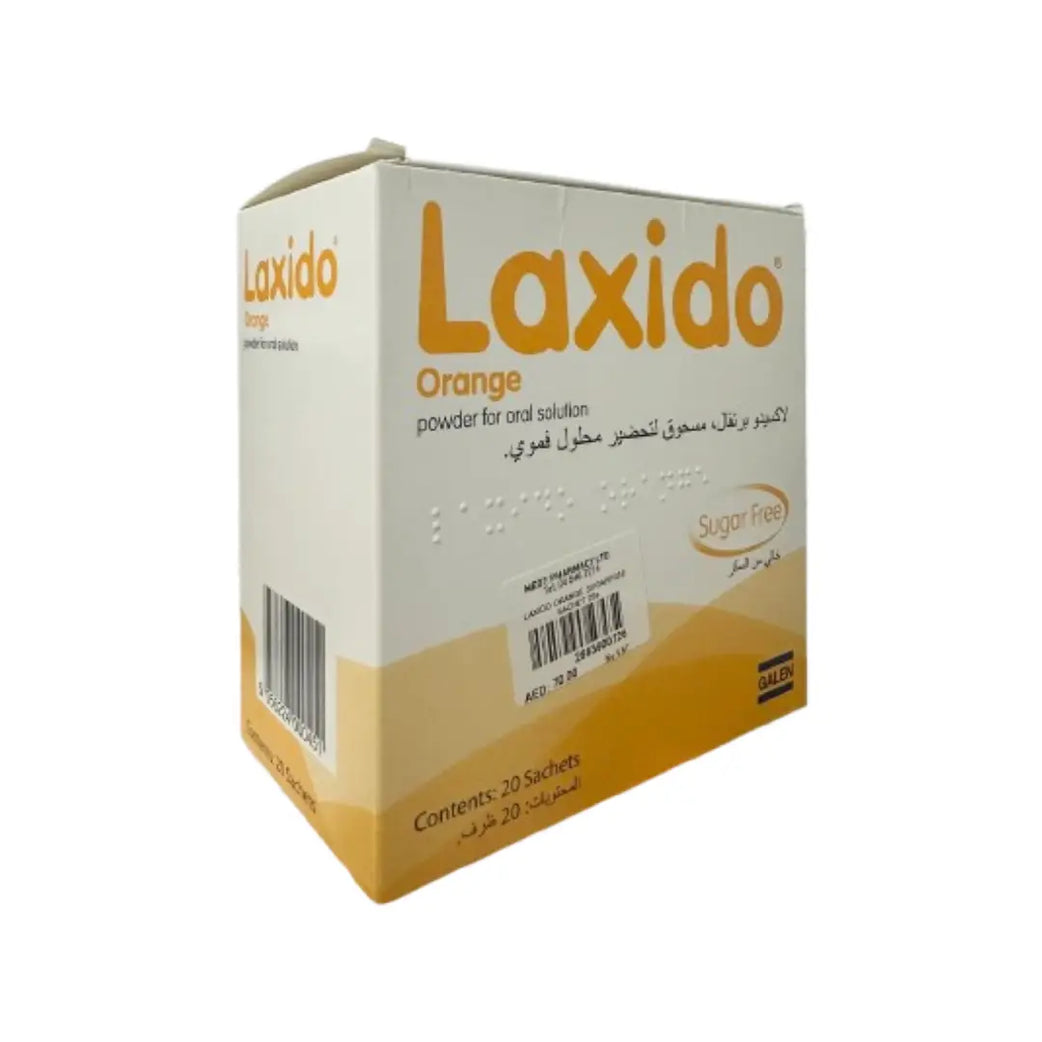 Laxido Orange Sugarfree Sachet 20s