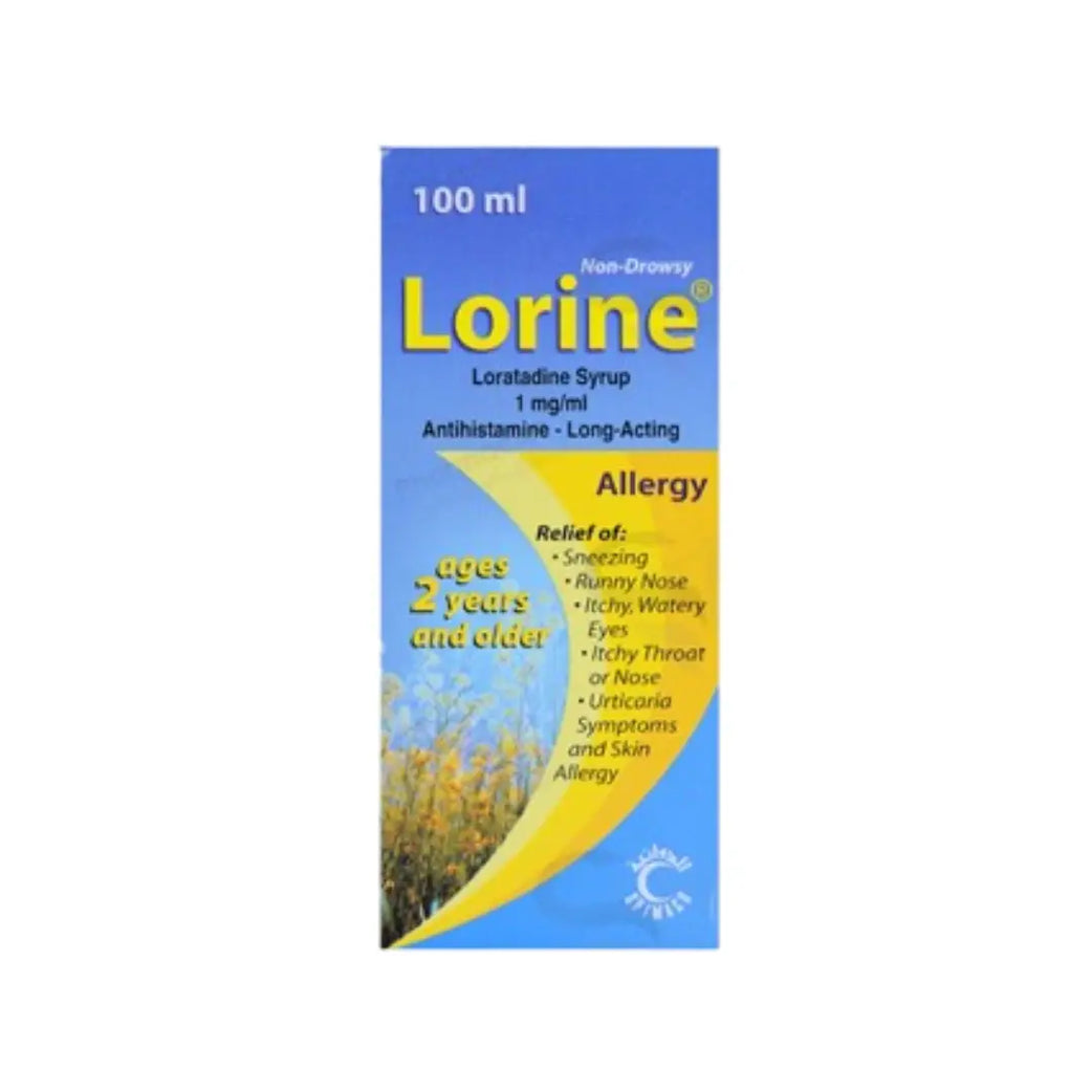 Lorine 1MG/ML Syrup  Non-Drowsy 100ML