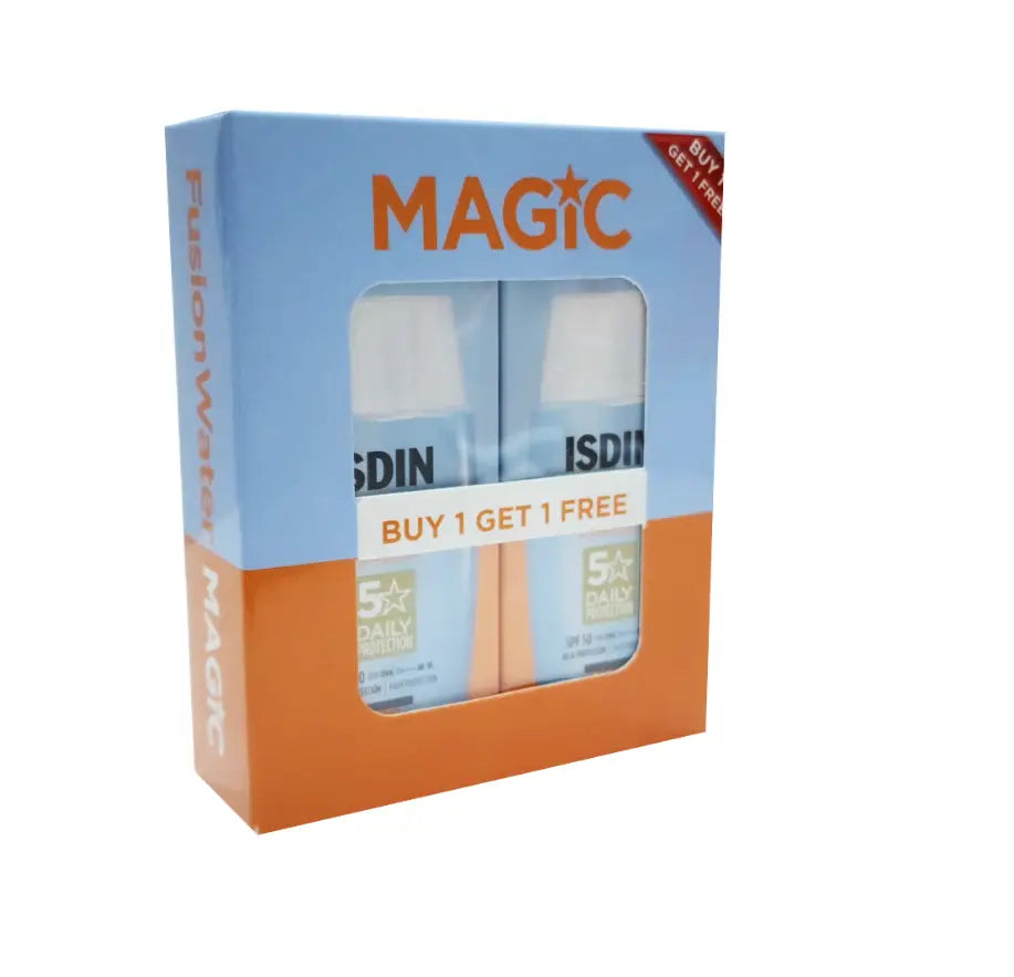 ISDIN FOTOPROTECTOR SPF50 FUSION WATER MAGIC 50ML 1+1