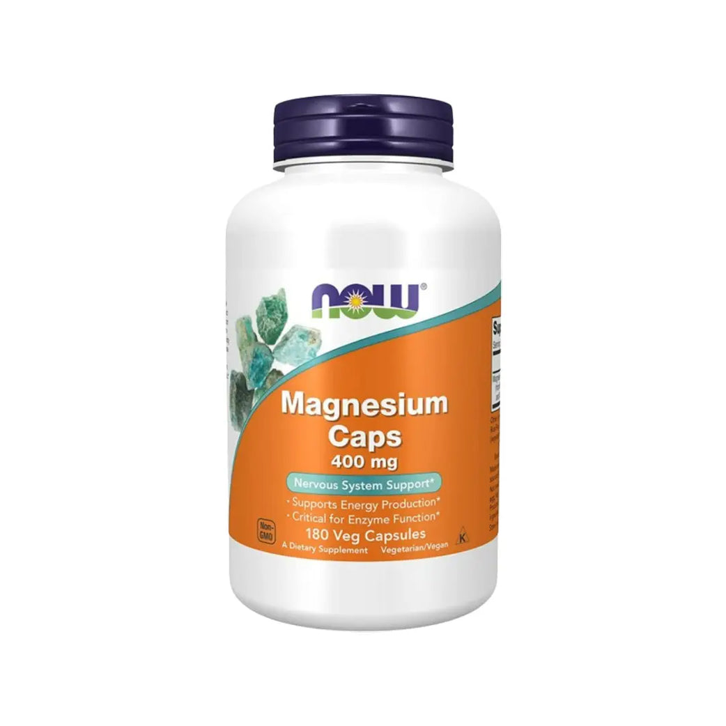 NOW Magnesium 400mg Cap 180s