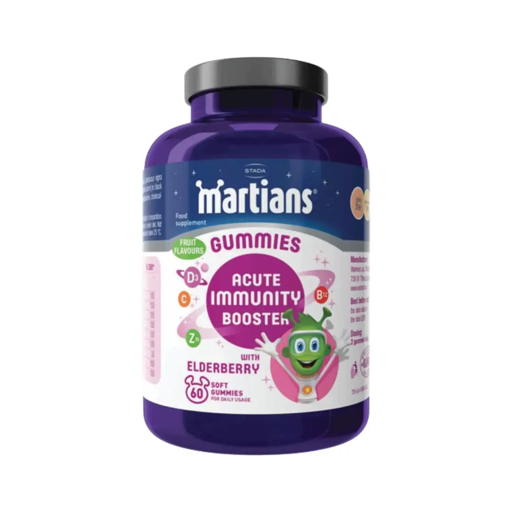 Martians Gummies Acute Immunity Booster with Elderberry 60s