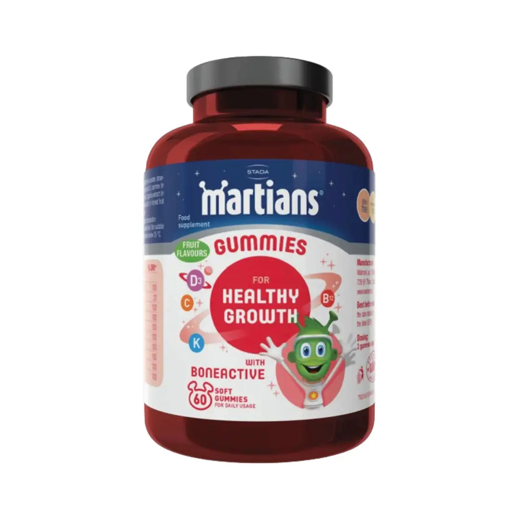 Martians Gummies Healthy Growth with Boneactive 60s