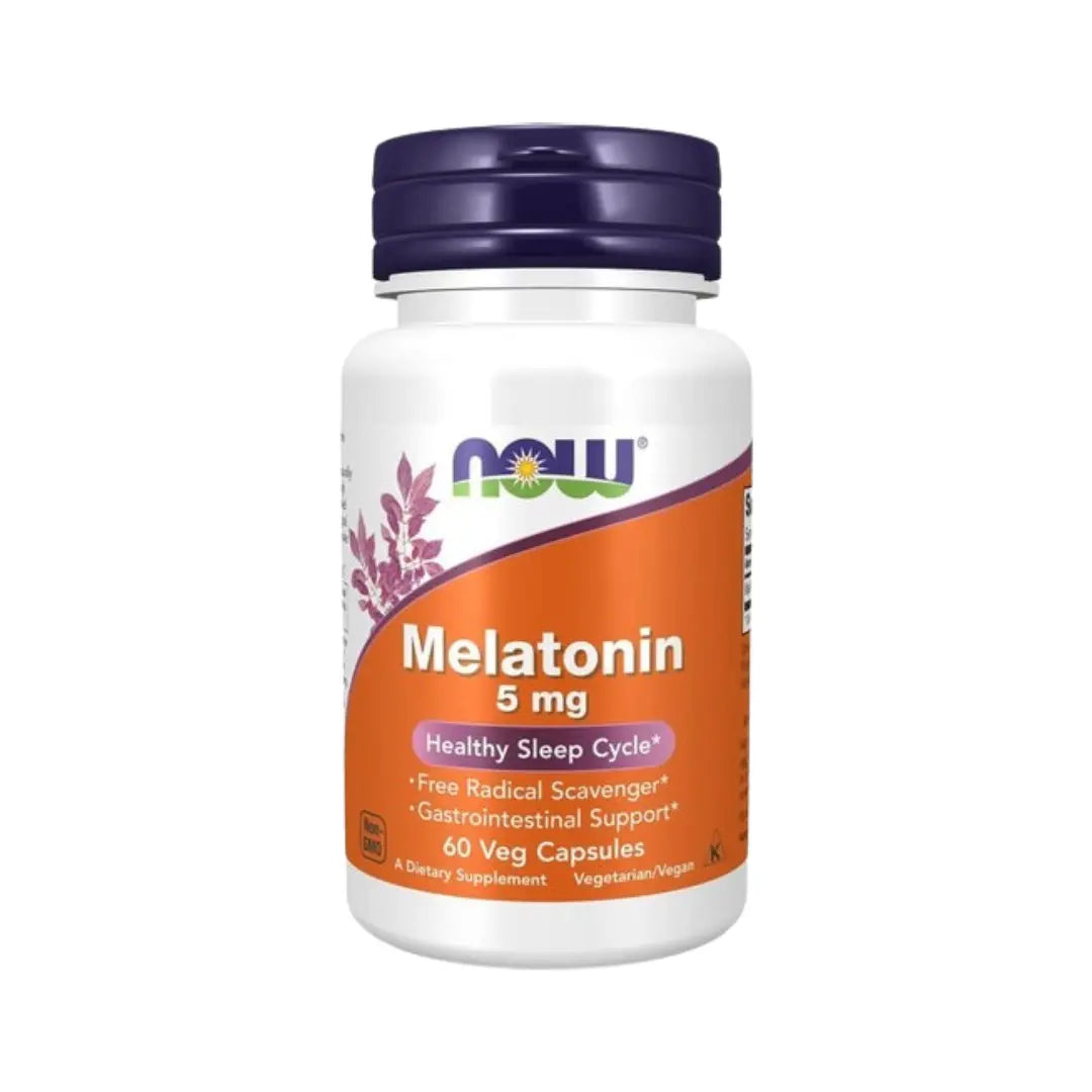 NOW Melatonin 5mg Cap 60s