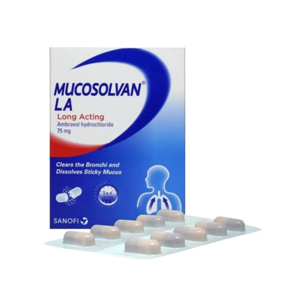 Mucosolvan Long Acting 75MG Capsule 10s