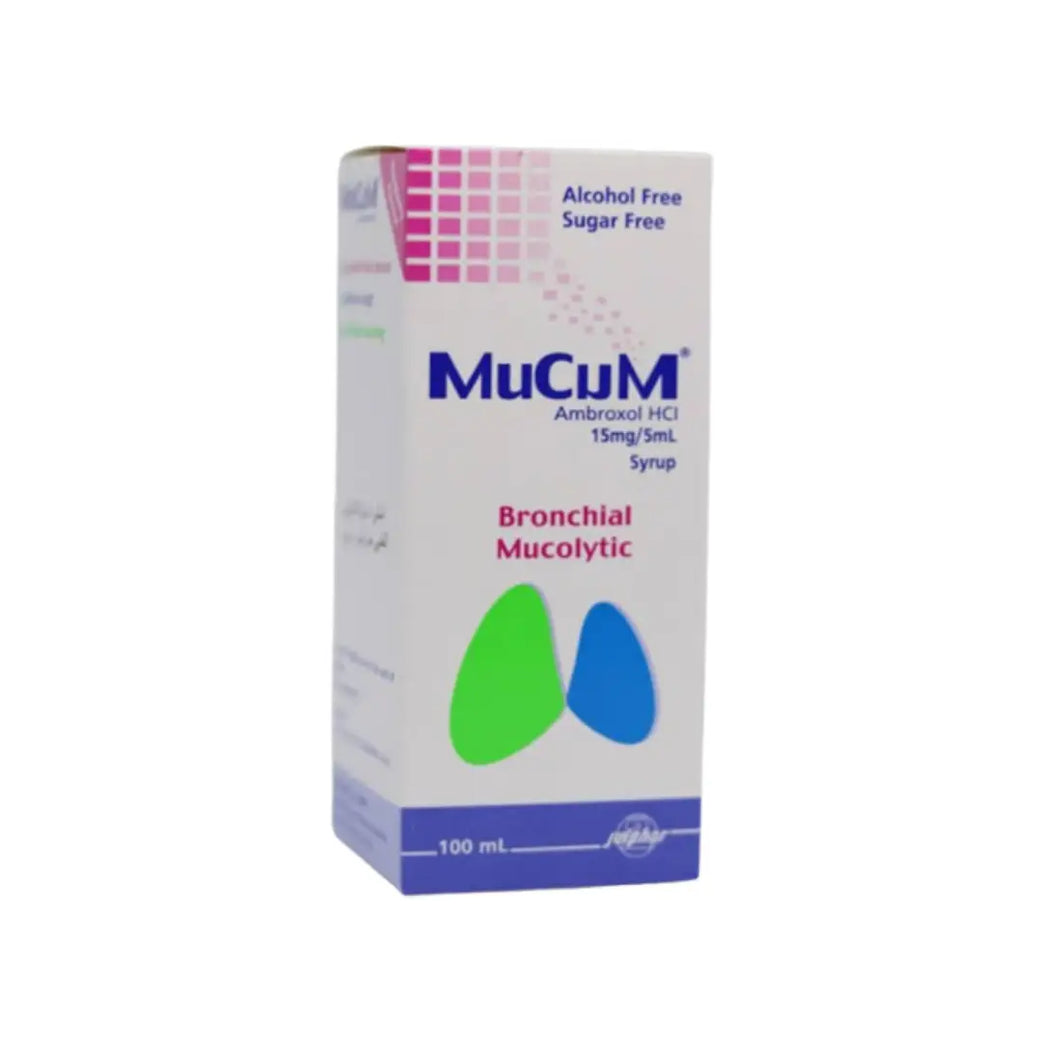 Mucum 15MG/5ML Bronchial Mucolytic 100ML