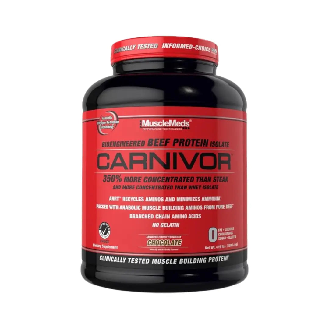 MUSCLE MEDS CARNIVOR PROTEIN CHOCOLATE 4.19LB Serv 56