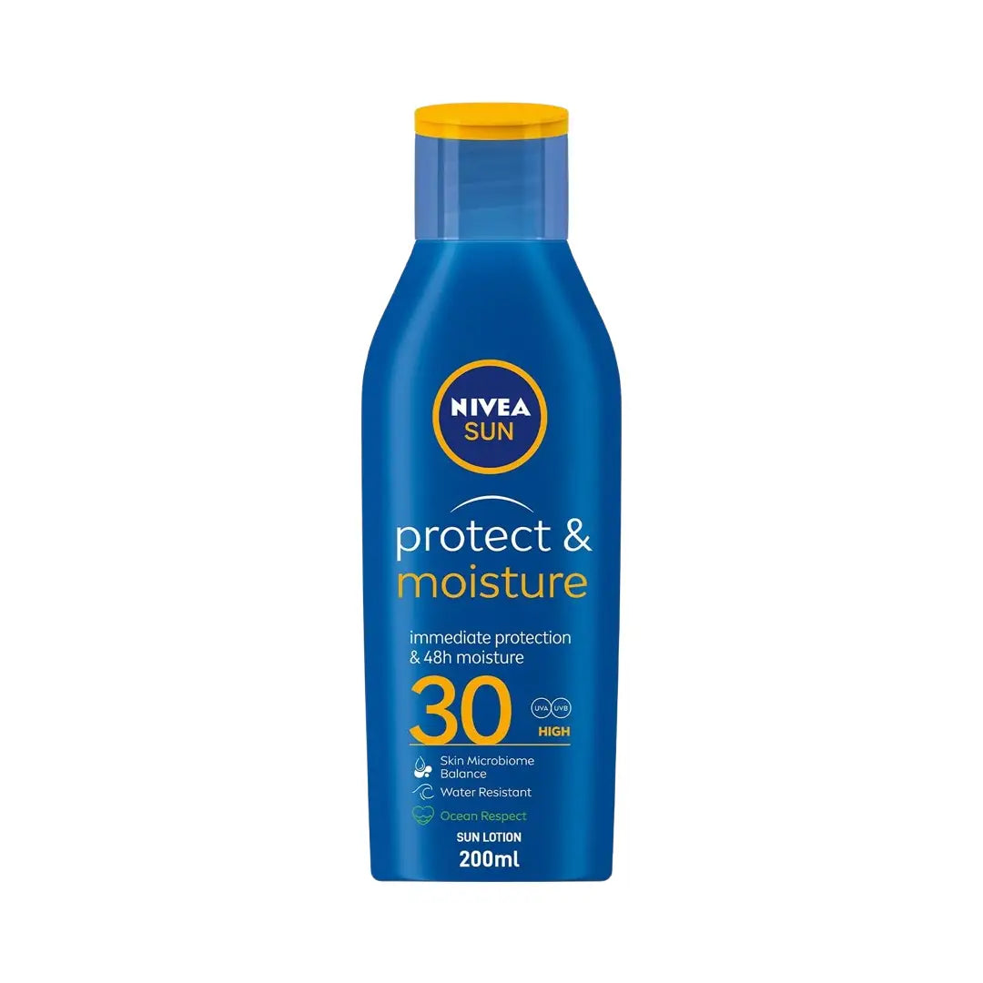 NIVEA Sun SPF30 Protect & Moisture Lotion 200ml