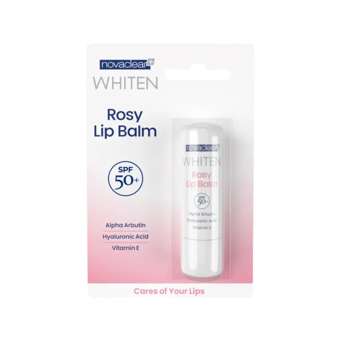 NOVACLEAR Whitening SPF50+ Rosy Lip Balm 4.9g