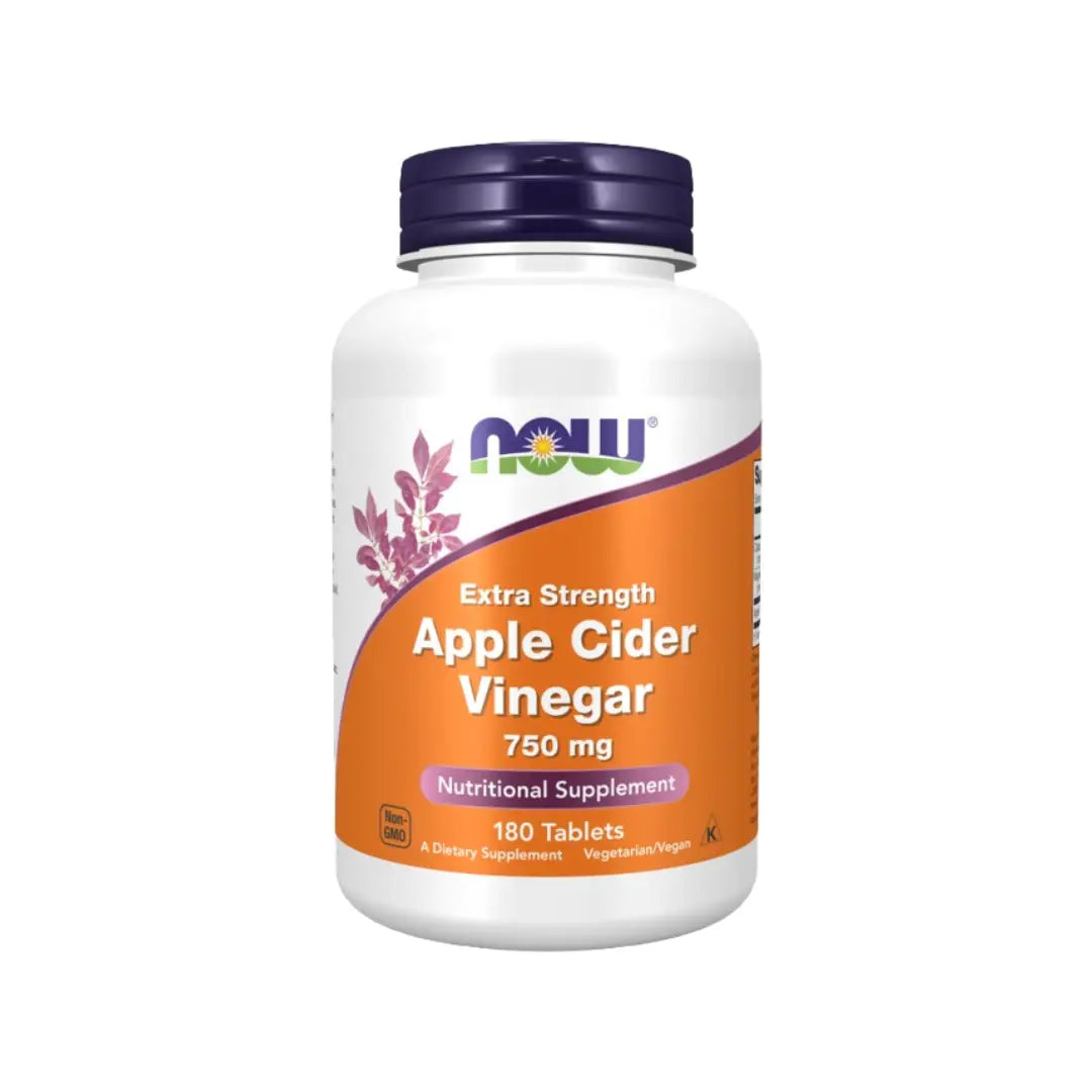 NOW APPLE CIDER VINEGAR 750MG TAB 180s