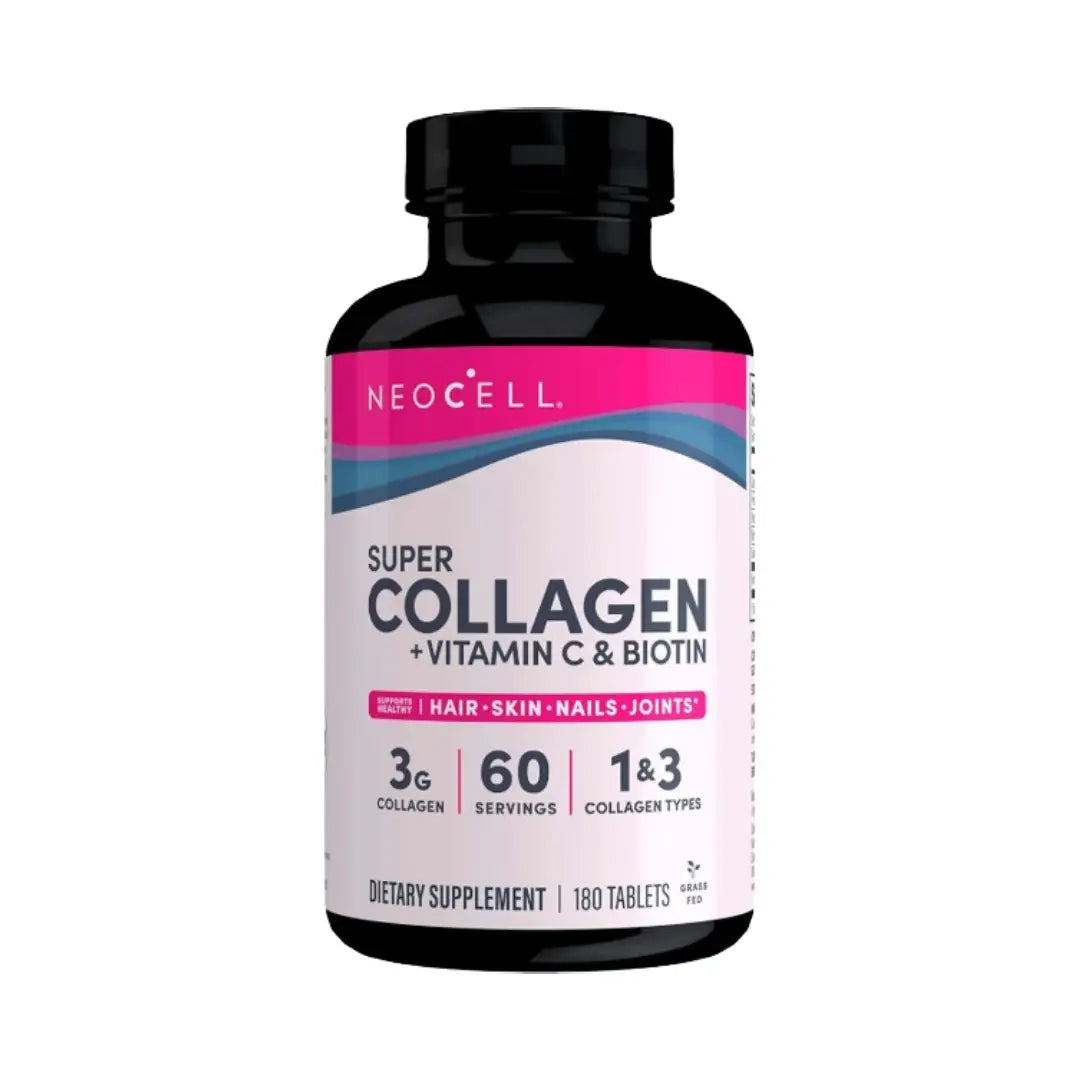 نيوسيل سوبر كولاجين مع فيتامين سي، 120 حبة كولاجين 