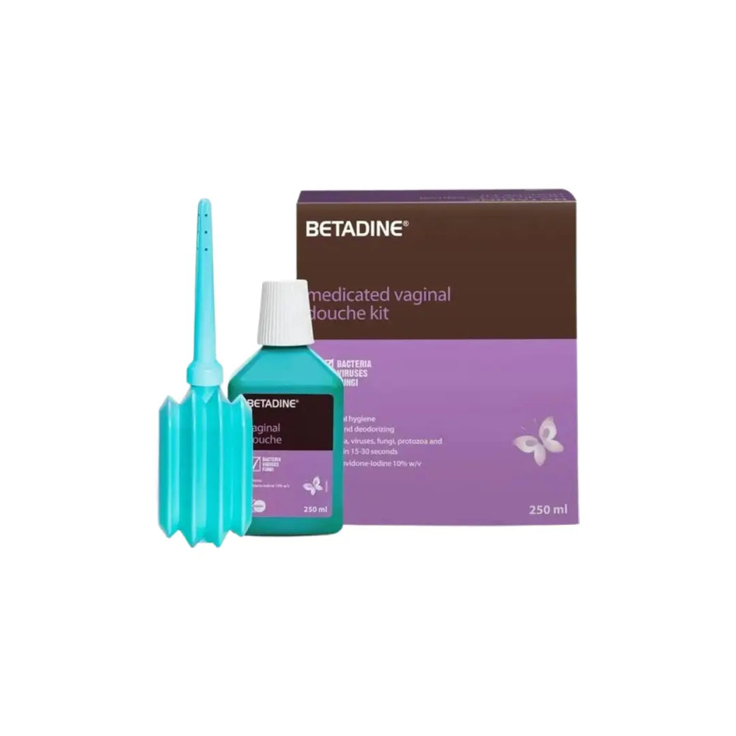 Betadine Medicated Vaginal Douche Kit 250ml