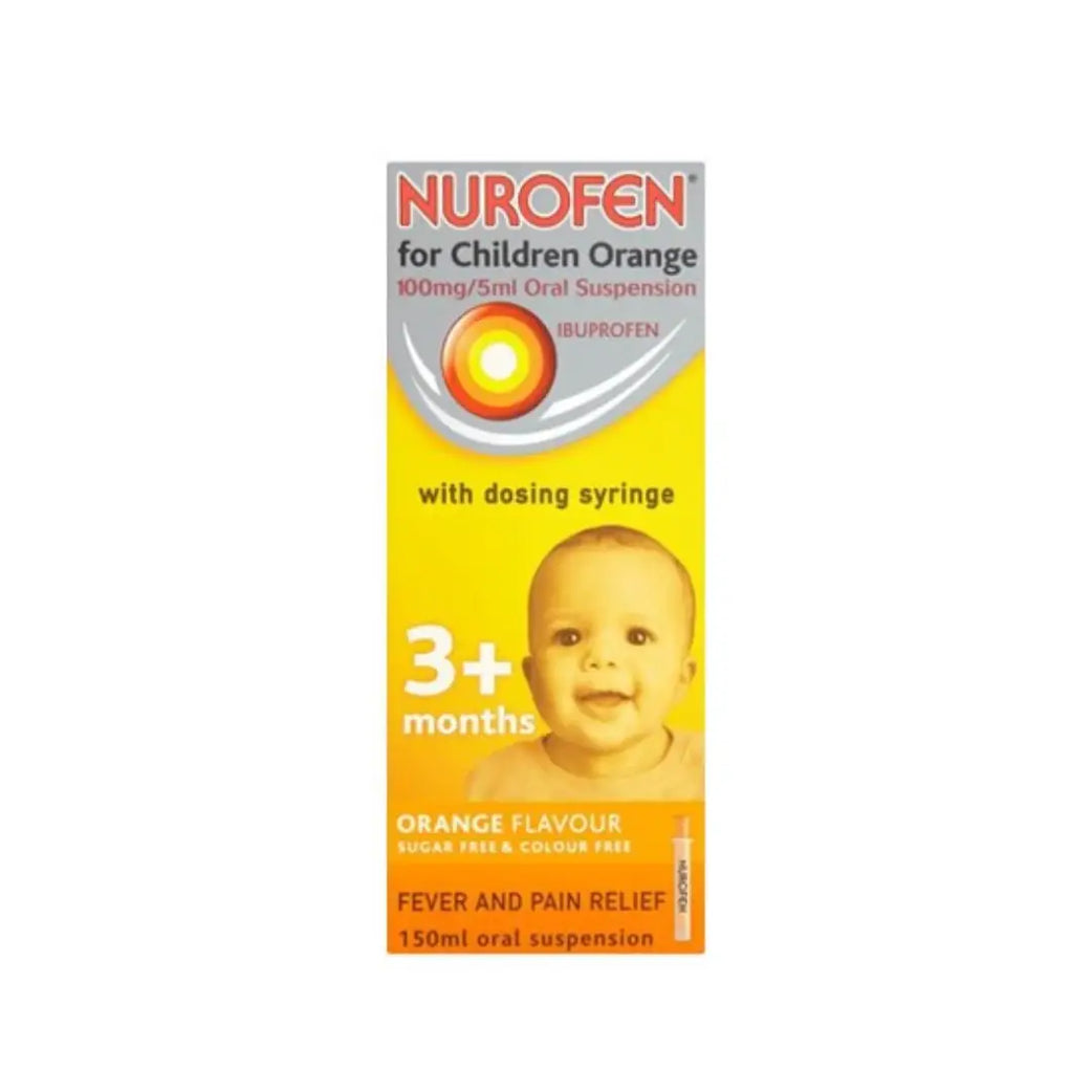 Nurofen For Children's 100mg/5ml Oral Suspension 100ml Bottle