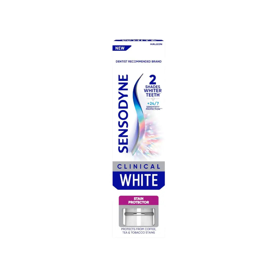 Sensodyne Clnical White Stain Protector Toothpaste 75ml