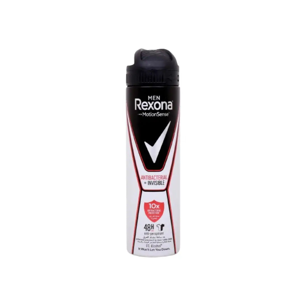 Rexona Men Anti Perspirant 48H Anti Bacterial Invisible Spray