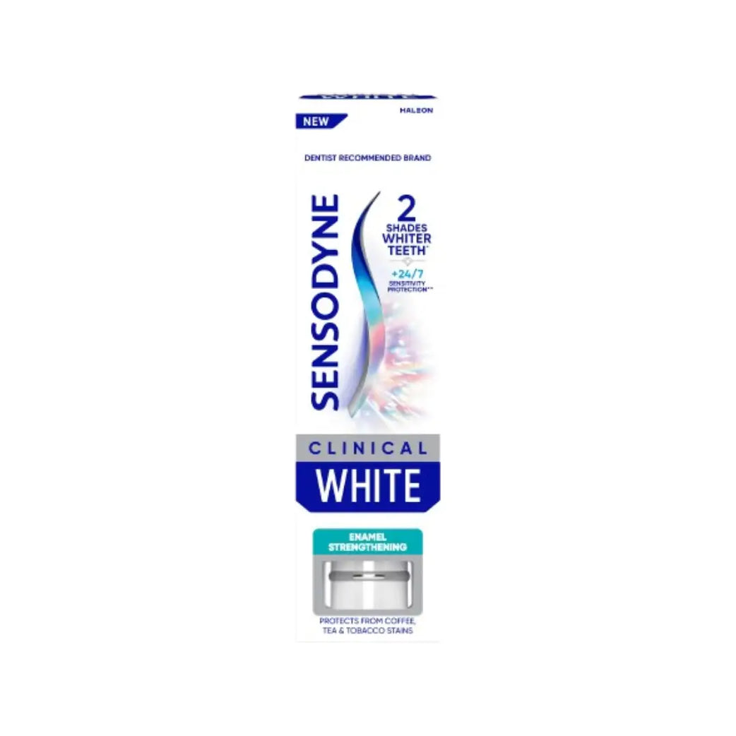 Sensodyne Clinical White Enamel Strengthening Toothpaste 75ml