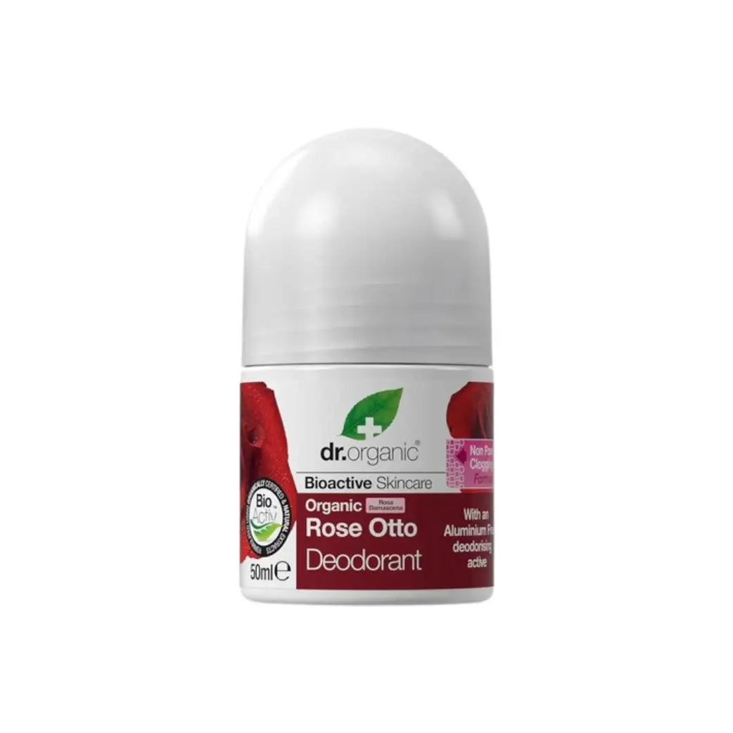 Dr. Organic Rose Otto Deo Roll On 50ml