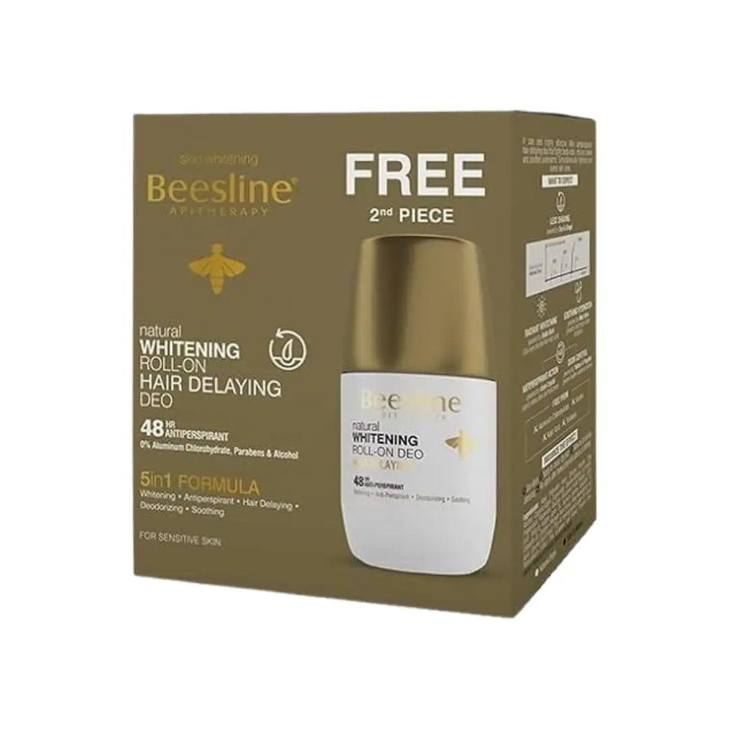 Beesline 5 in 1 48H Deo Roll On Hair Delaying 50 ml 1+1