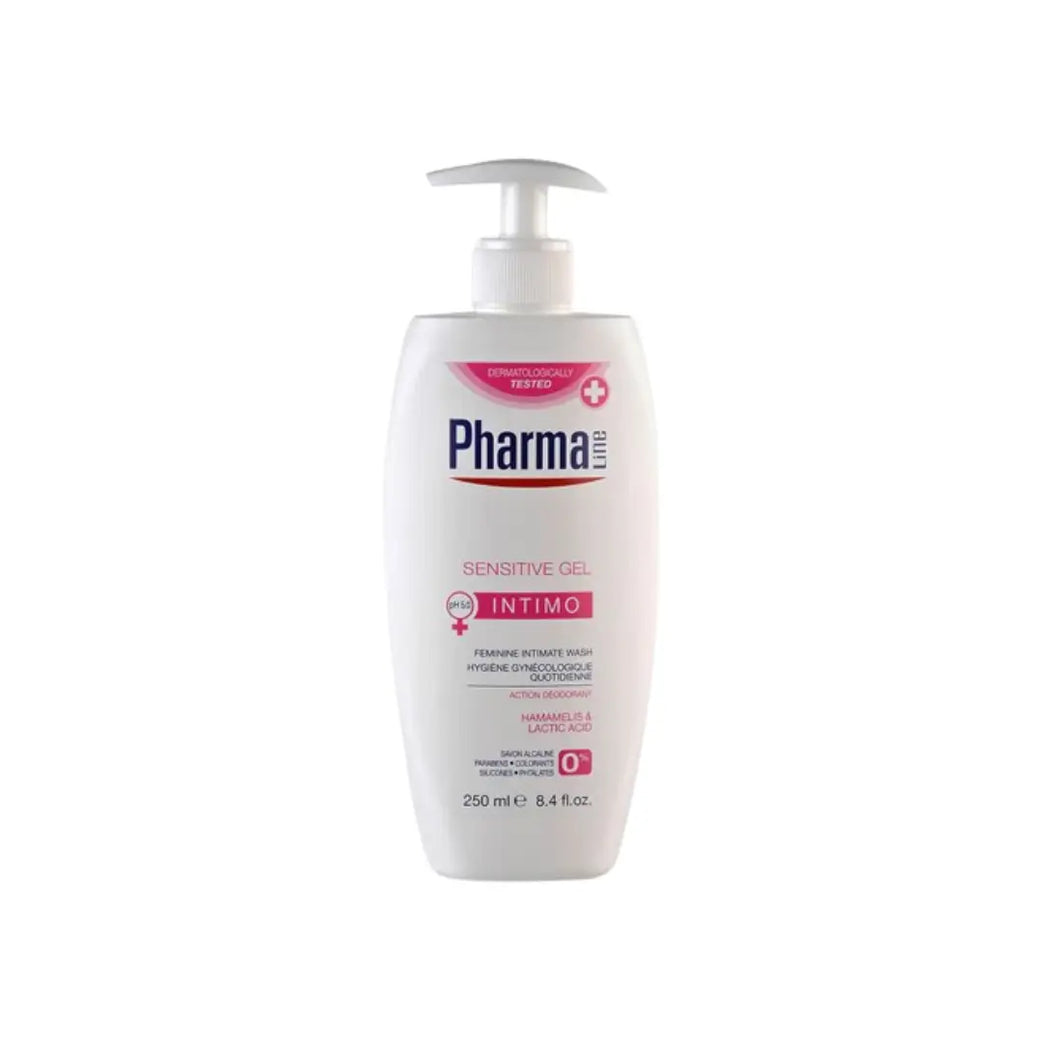 PharmaLine Sensitive Gel Feminine Intimate Wash 250ml