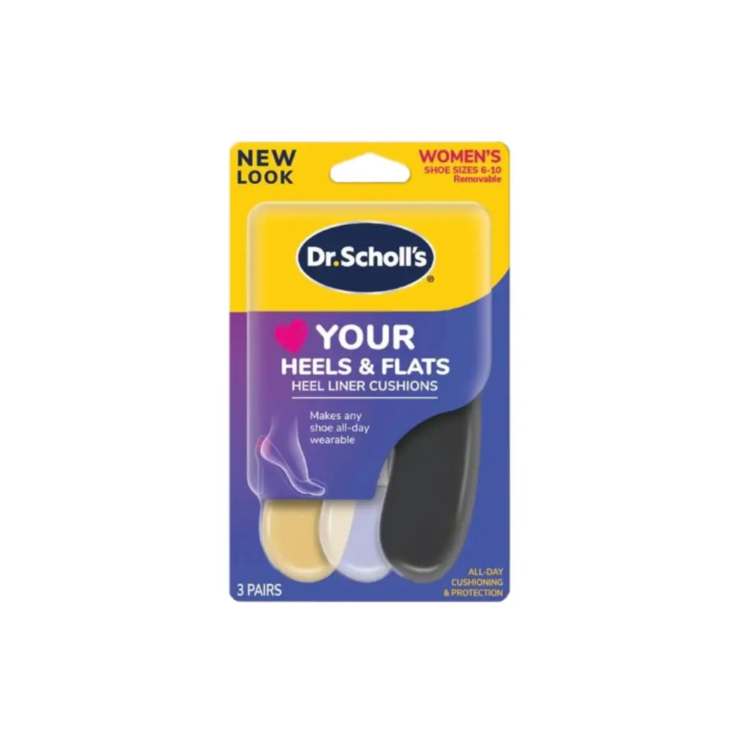 Dr Scholl's Heel Liners 3s