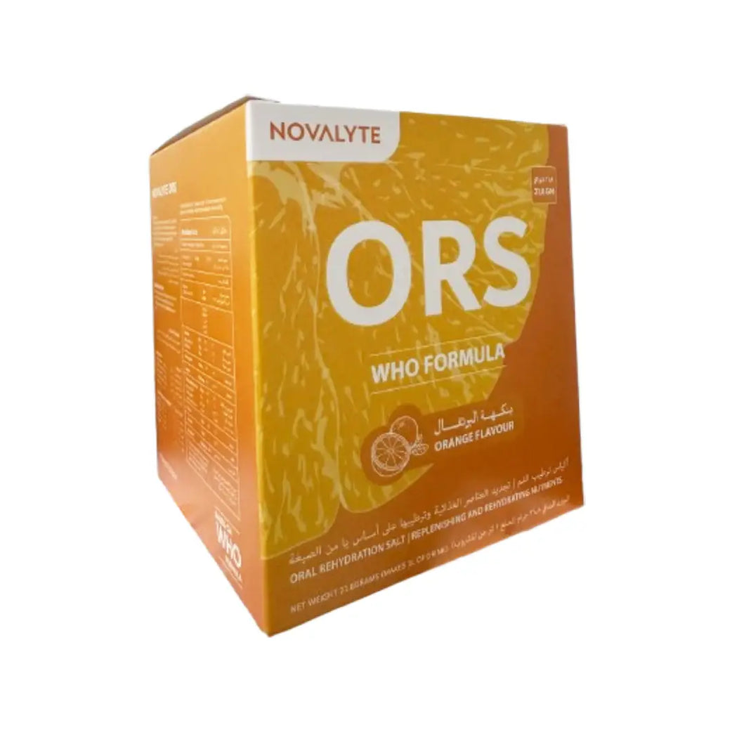 Novalyte 21.8GM ORS Orange Sachet 10s