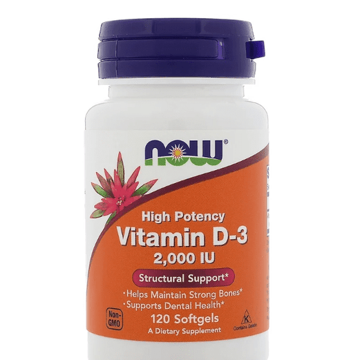 🎁 NOW HIGH POTENCY VITAMIN D3 2000IU SOFTGEL 120s (100% off)