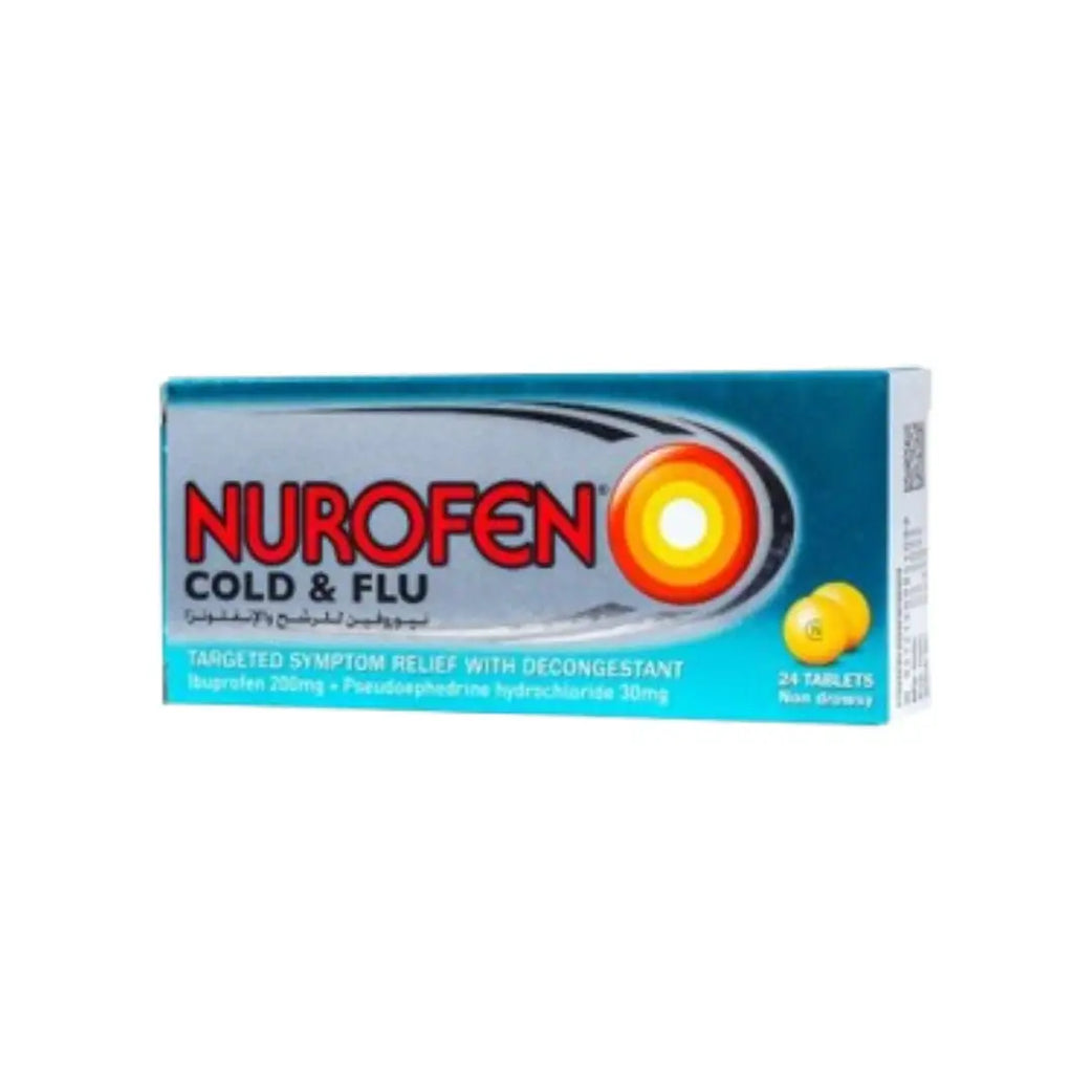 Nurofen Cold & Flu Tablet 24s Non-Drowsy