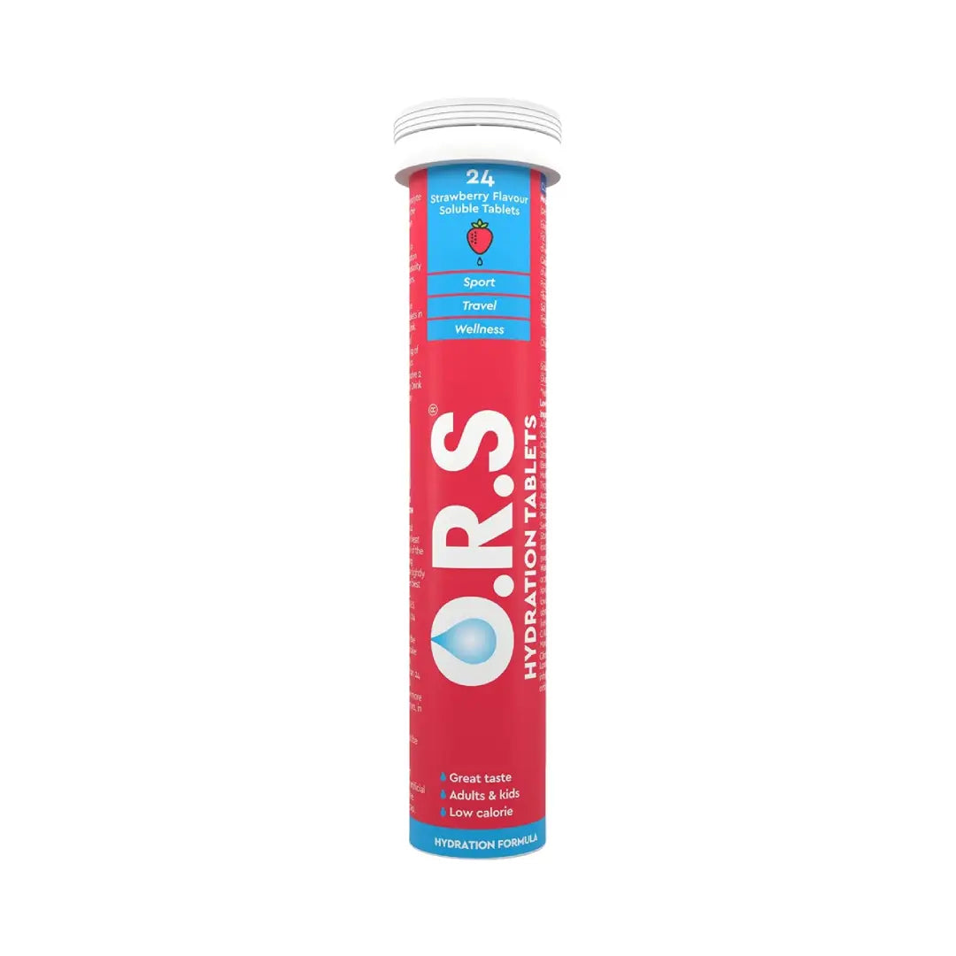 ORS Hydration Strawberry Tab 24s