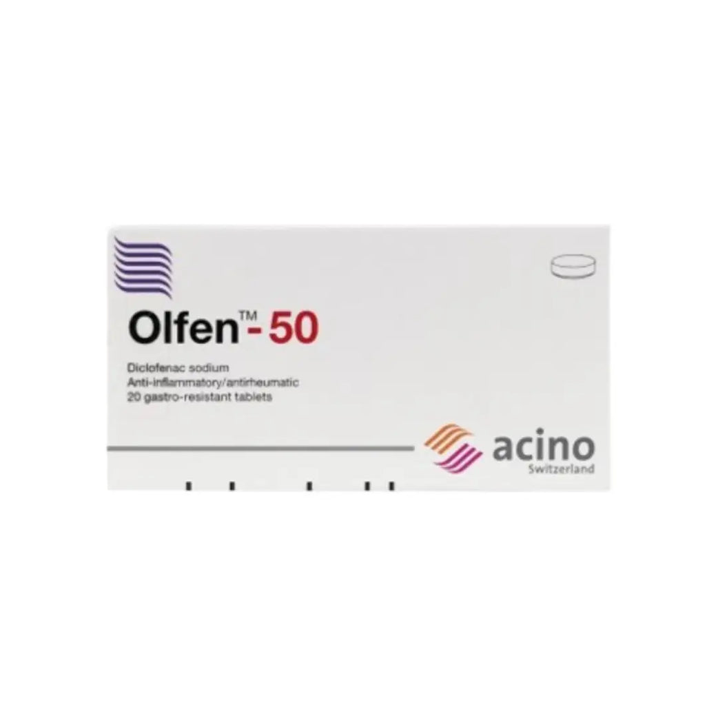 Olfen 50MG Tab 20s