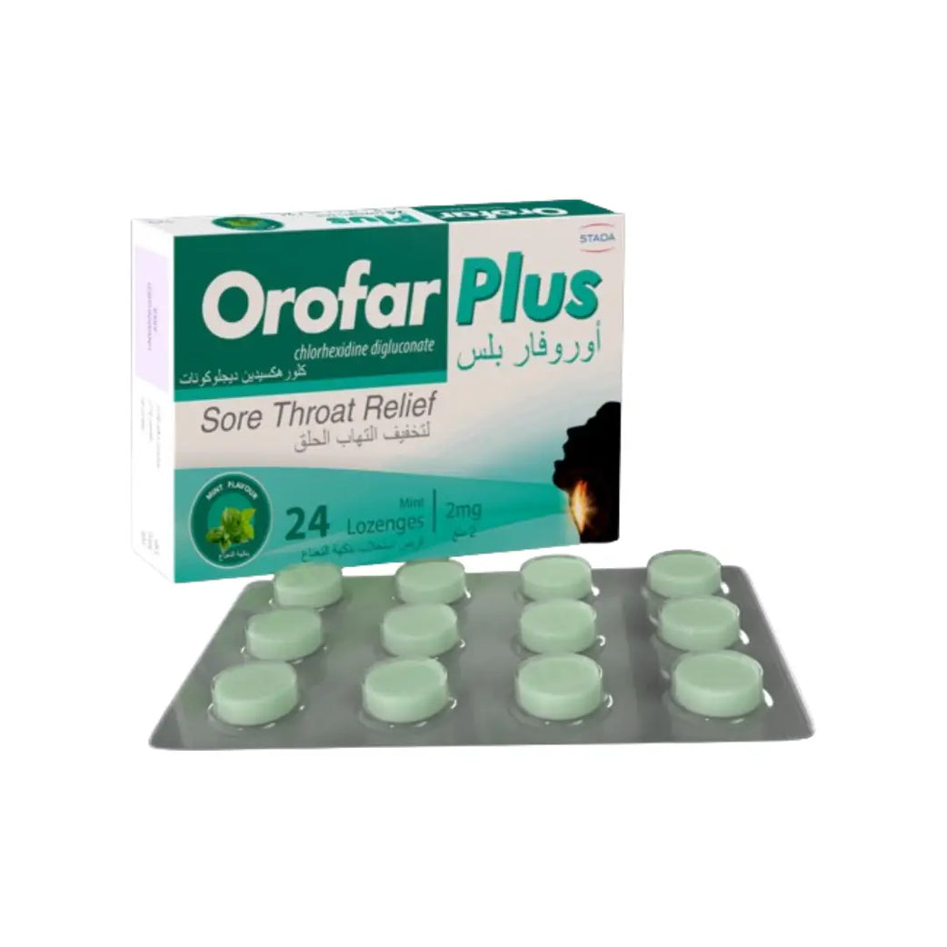 Orofar Plus Mint Lozenges 2mg 24s