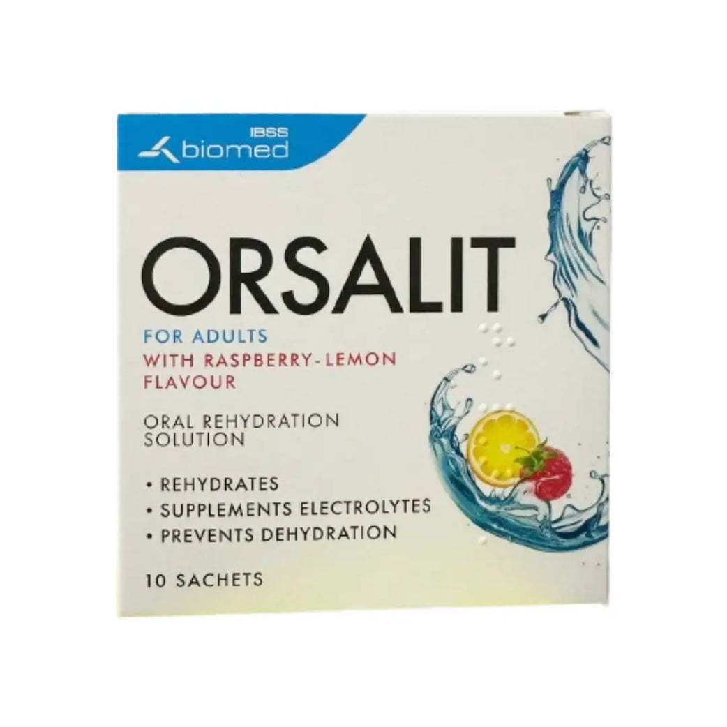 Orsalit Adult Raspberry Lemon Sachet 10s